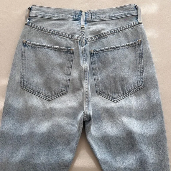 AGOLDE Riley High-waisted Cropped Jeans - Picture 7 of 11